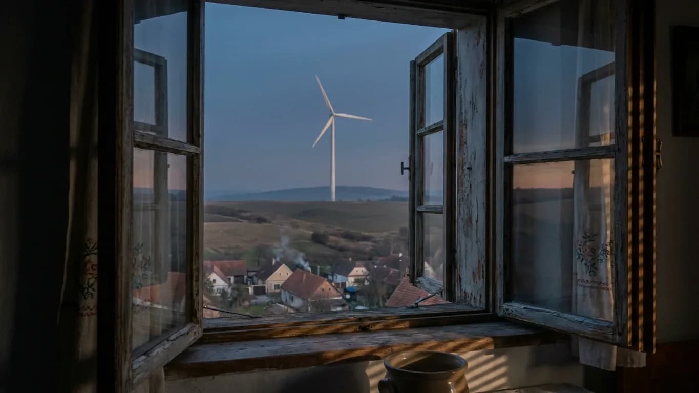 Szélerőmű zavarja a kilátást