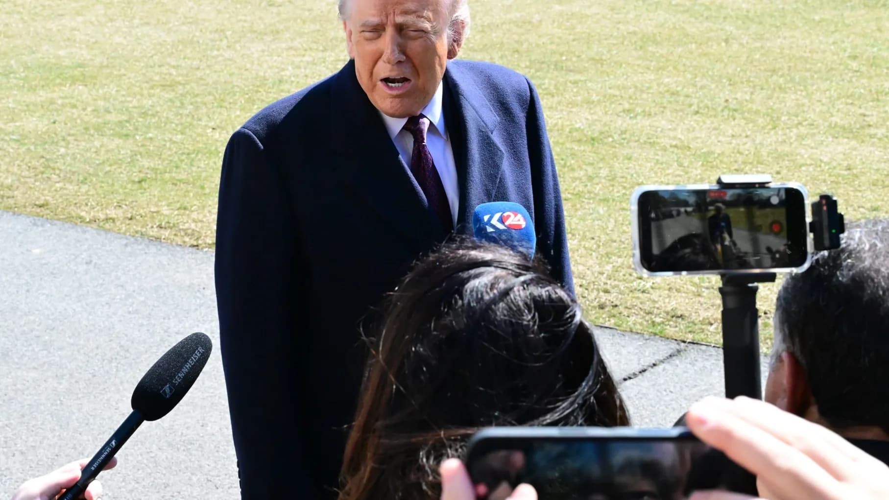 Fehér Ház, Trump, sajtó