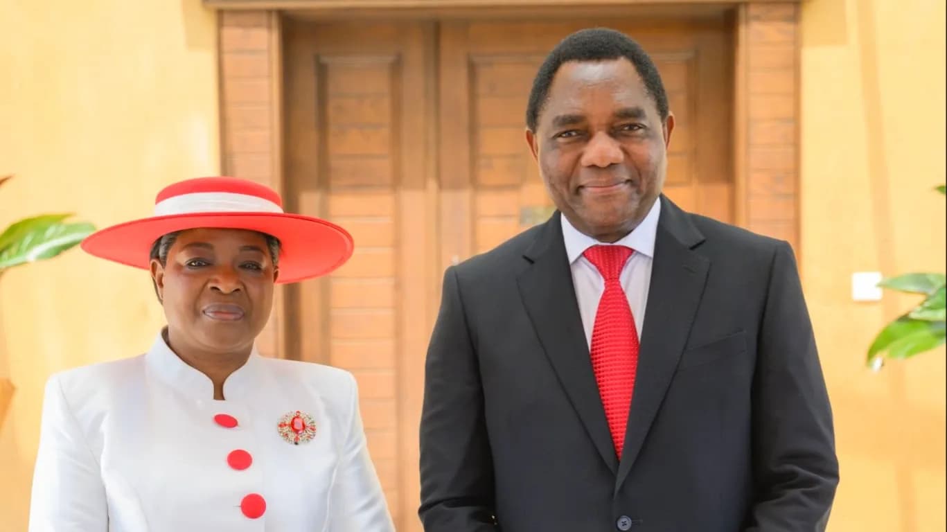 Letette hivatali esküjét Zambia újra megválasztott elnöke a vitatott választások után