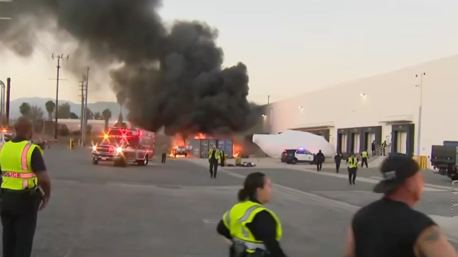 Élő adásban zuhant le egy hírhelikopter Los Angelesben, hárman meghaltak
