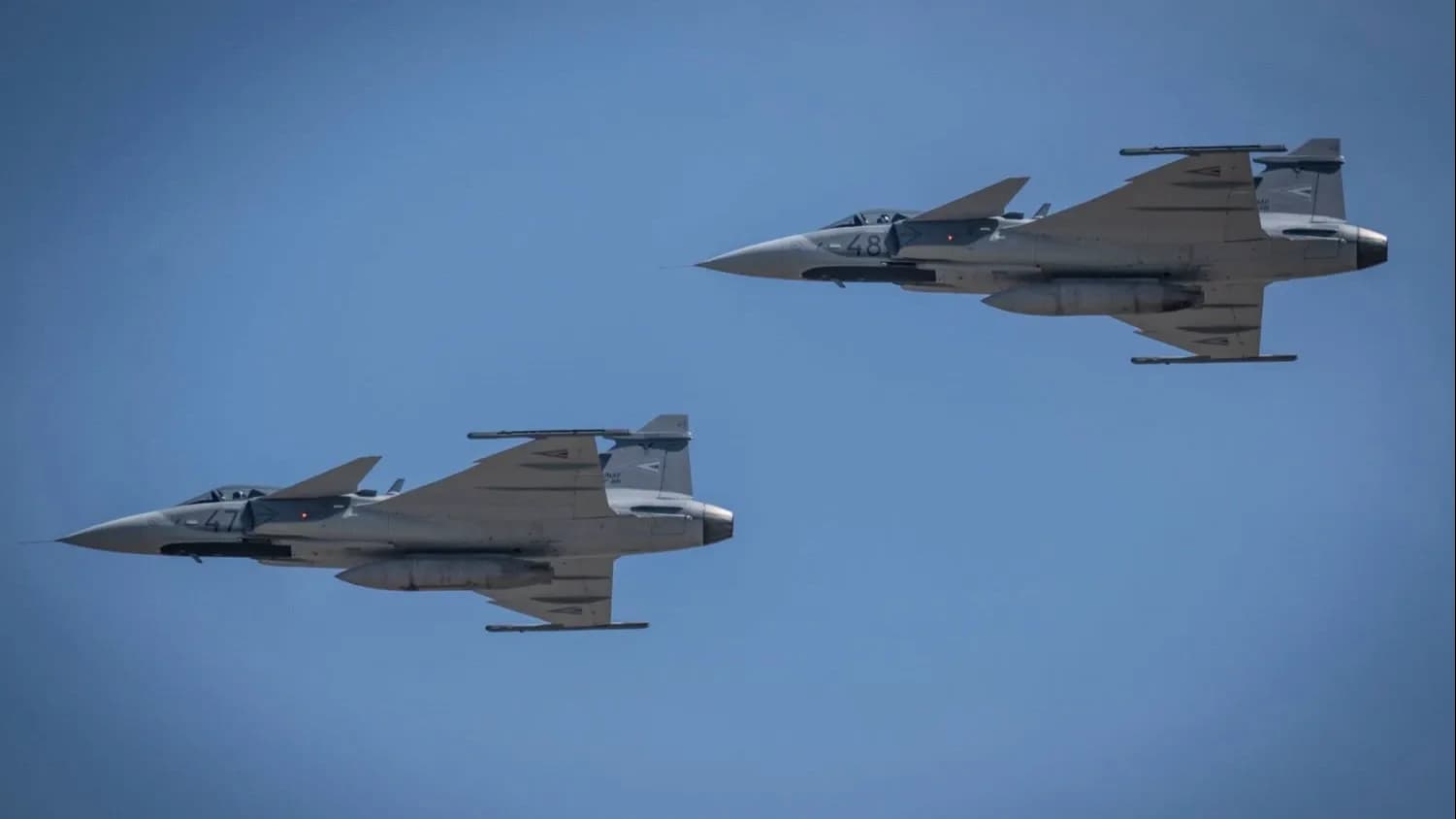 Gripenek a magyar égen