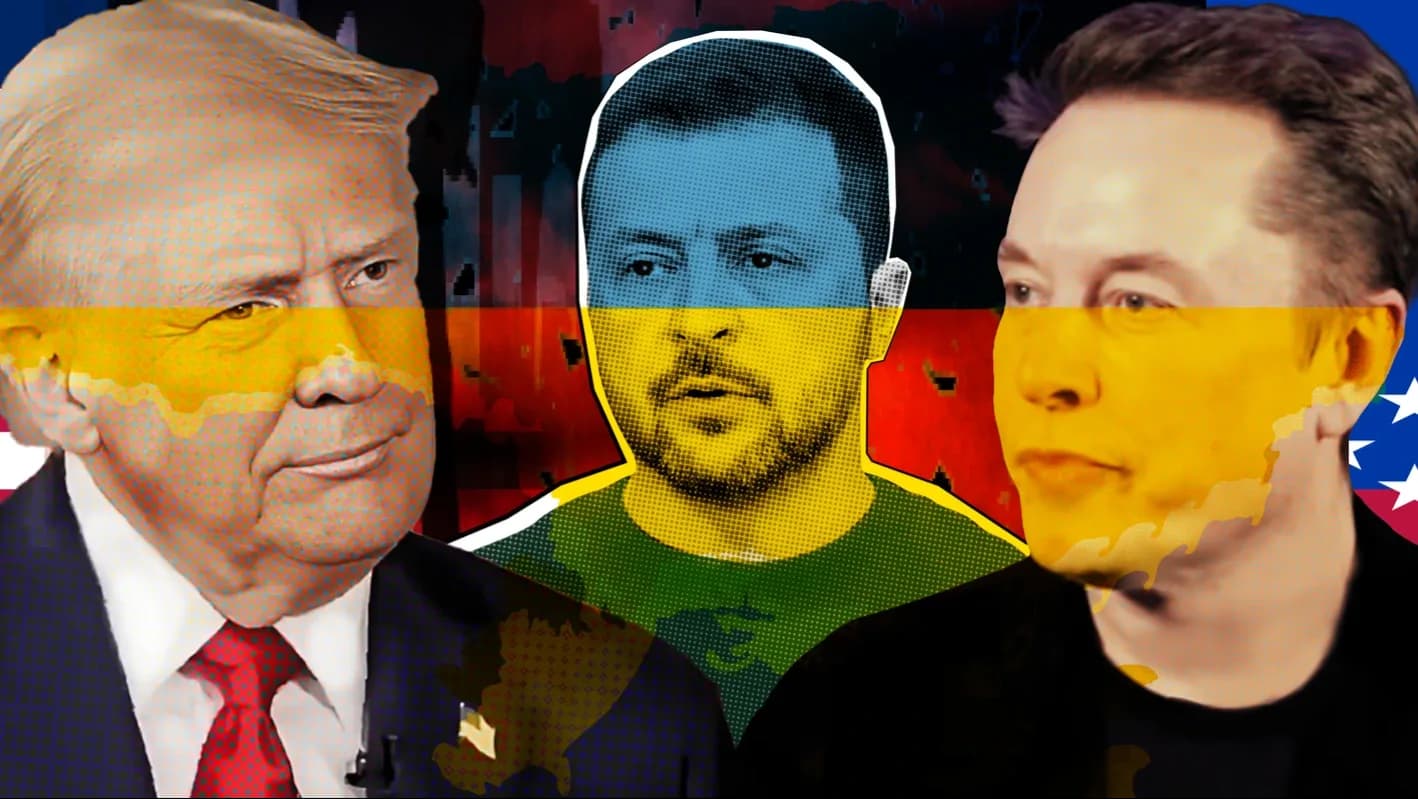 Trump Zelenszkij Musk