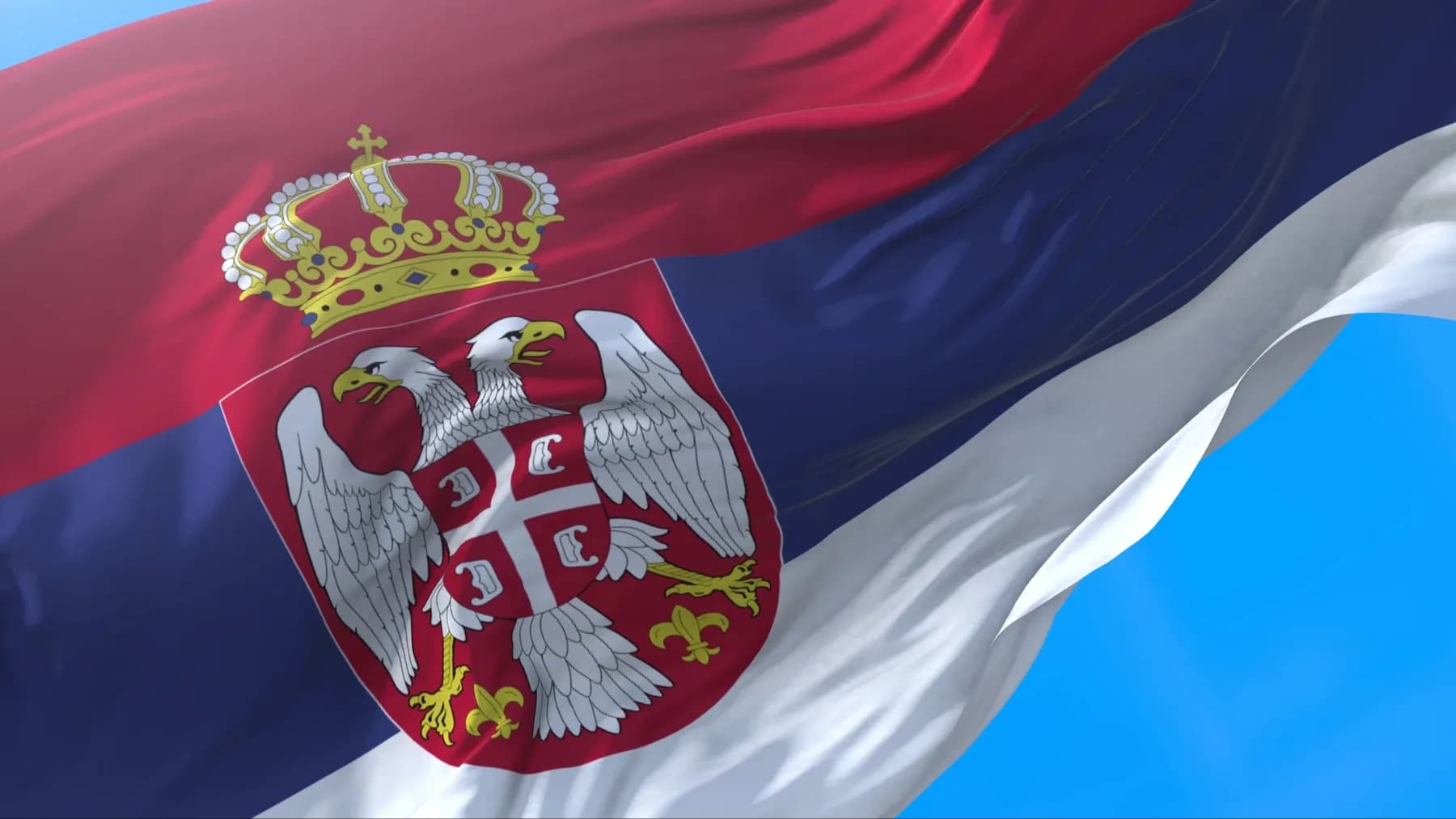 Szerb zászló