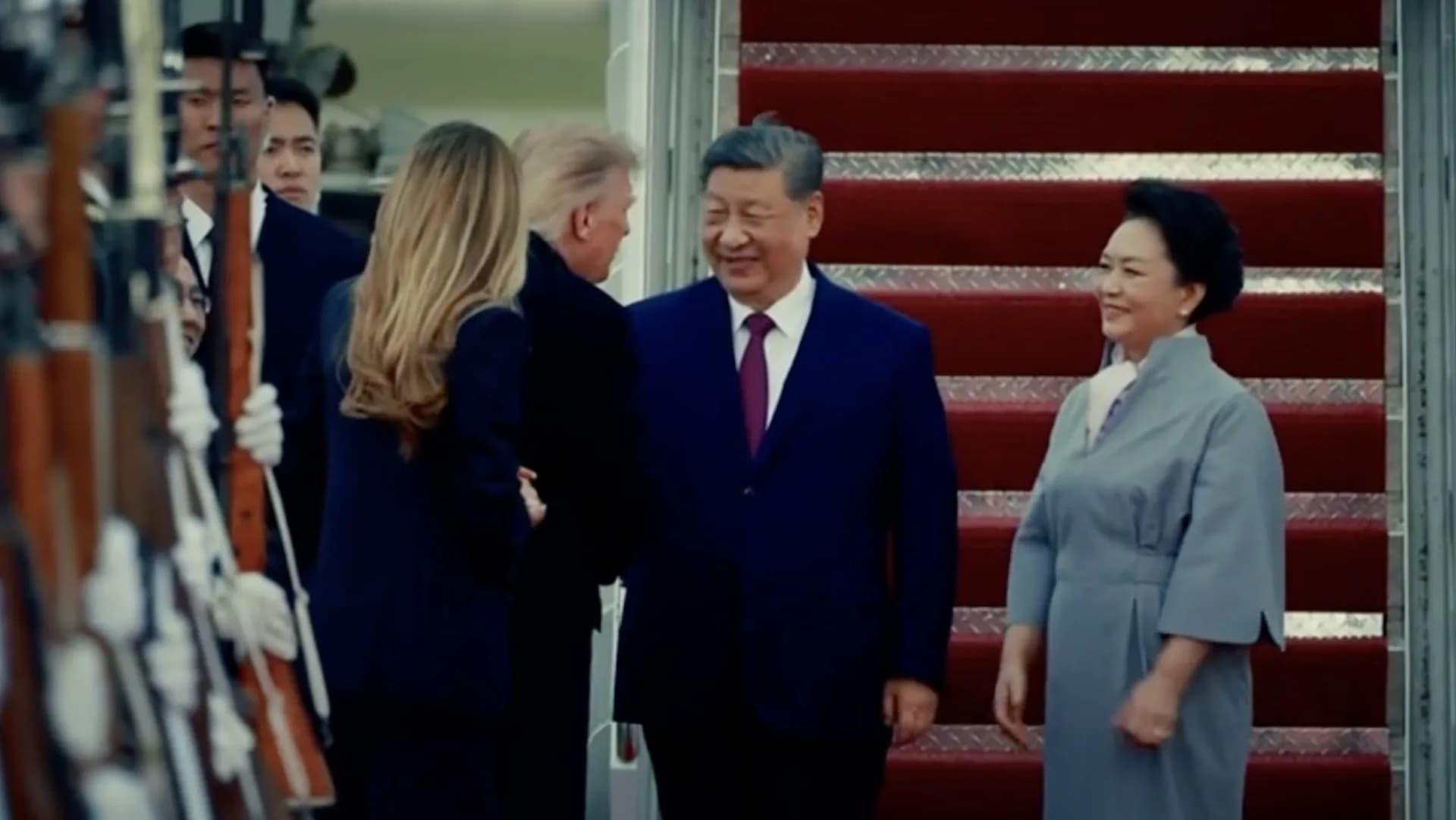Donald Trump fogadja Xi Jinpinget